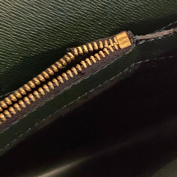 Vintage Louis Vuitton Taiga Tashkent Epicea Green Brief Case **Flaws** - Picture 10 of 16